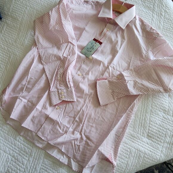 Ted Baker London Endurance button front men's dress shirt Pantone Color - Picture 9 of 12